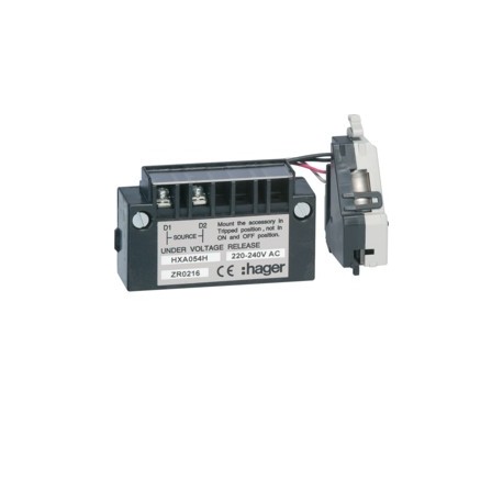 BMT ret.x160-x250 220-240VAC - APPAREILLAGE DE TETE  HAGER HXA054H