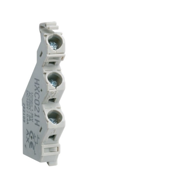 CA bas niv h250-h. 1NO+1NC - APPAREILLAGE DE TETE  HAGER HXC025H