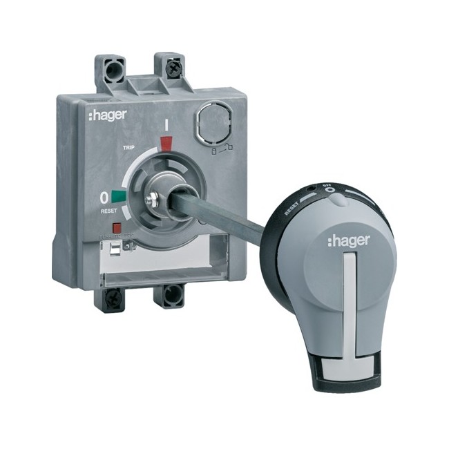 Commande rotative débroch P250 - APPAREILLAGE DE TETE  HAGER HXT031H