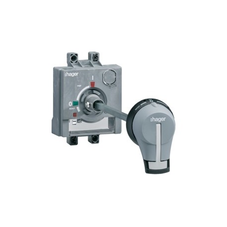 Commande rotative débroch P250 - APPAREILLAGE DE TETE  HAGER HXT031H