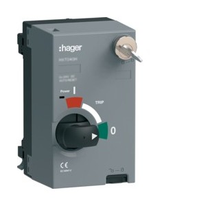 Mot.P250 24VDC ss AR+clé - APPAREILLAGE DE TETE  HAGER HXT043HK