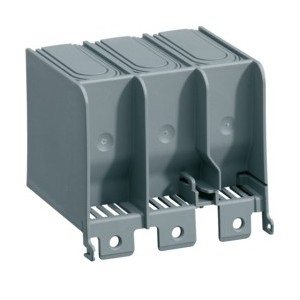 Cache borne x160 3P long - APPAREILLAGE DE TETE  HAGER HYA021H