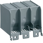 Cache borne x160 3P long - APPAREILLAGE DE TETE  HAGER HYA021H