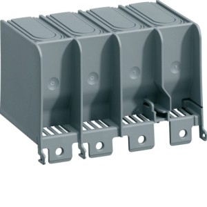 Cache borne x160 4P long - APPAREILLAGE DE TETE  HAGER HYA022H