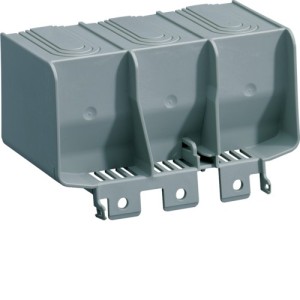 Cache borne x160 3P épanouis. - APPAREILLAGE DE TETE  HAGER HYA023H