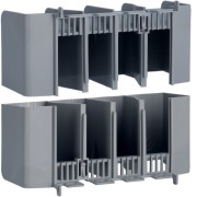 Cache borne x160 4P épanouis. - APPAREILLAGE DE TETE  HAGER HYA024H