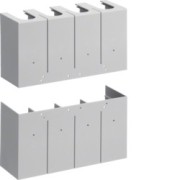 Cache borne h1000 4P long - APPAREILLAGE DE TETE  HAGER HYE022H