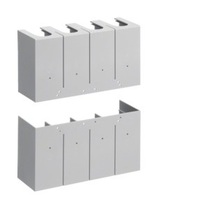 Cache borne h1000 4P long - APPAREILLAGE DE TETE  HAGER HYE022H