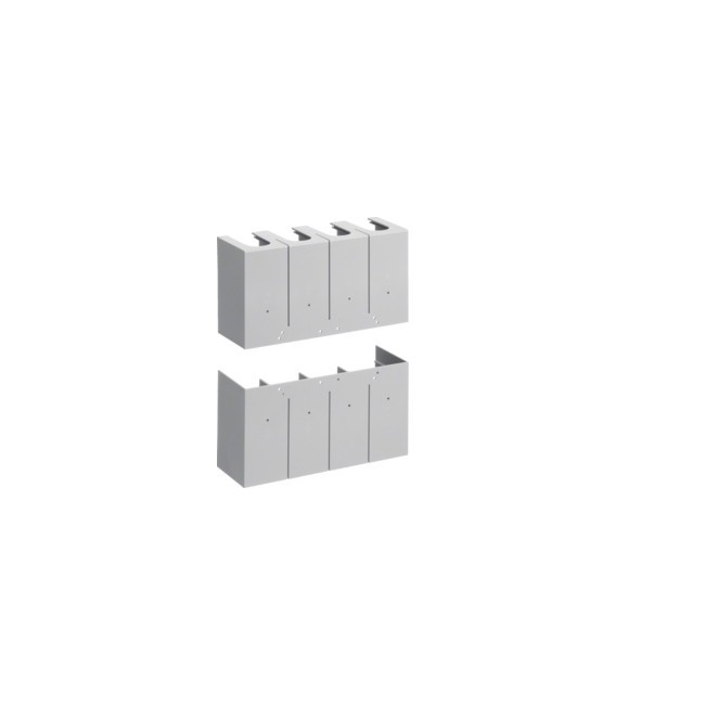 Cache borne h1000 4P long - APPAREILLAGE DE TETE  HAGER HYE022H