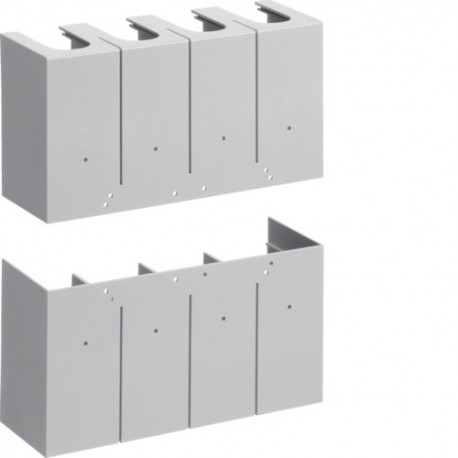 Cache borne h1000 4P long - APPAREILLAGE DE TETE  HAGER HYE022H