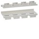 Cache borne h1000 4P court - APPAREILLAGE DE TETE HAGER HYE026H