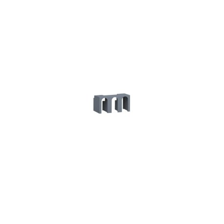 Capot base déco.P160 3P - APPAREILLAGE DE TETE HAGER HYS321H