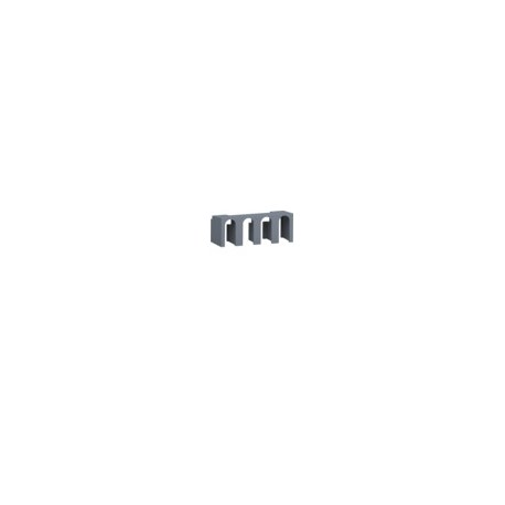 Capot base déco.P160 4P - APPAREILLAGE DE TETE HAGER HYS322H