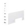 Ecran de protect plage h250 3P - APPAREILLAGE DE TETE HAGER HZ034