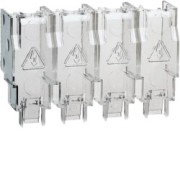 Capot cache borne 1PX4 pour HA - APPAREILLAGE DE TETE  HAGER HZ095