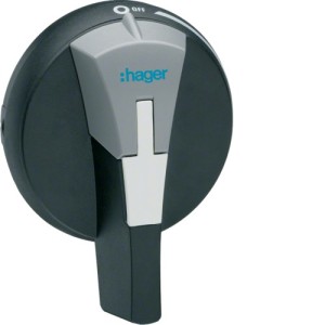 Poignée g pour inter 100A-160A - APPAREILLAGE DE TETE  HAGER HZC014