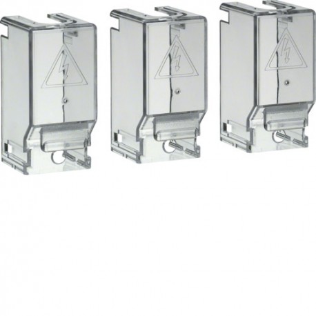 Capot cache borne 3P inter 200 - APPAREILLAGE DE TETE  HAGER HZC203