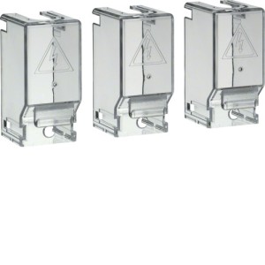 Capot cache borne 3P inter 200 - APPAREILLAGE DE TETE  HAGER HZC203