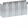 Capot cache borne 4P inter 200 - APPAREILLAGE DE TETE HAGER HZC204