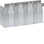 Capot cache borne 4P inter 200 - APPAREILLAGE DE TETE  HAGER HZC204