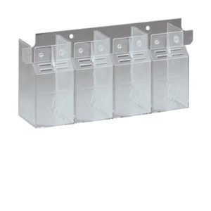 Capot cache borne 4P inter 200 - APPAREILLAGE DE TETE  HAGER HZC204