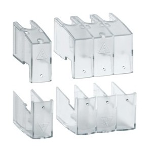 Capot cache borne 4P inter 20A - APPAREILLAGE DE TETE  HAGER HZC212