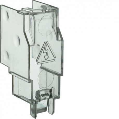 Capot cache borne 3P inter fus - APPAREILLAGE DE TETE  HAGER HZF202