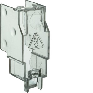 Capot cache borne 3P inter fus - APPAREILLAGE DE TETE  HAGER HZF202