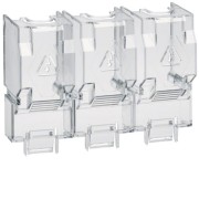 Capot cache borne 3P inter fus - APPAREILLAGE DE TETE  HAGER HZF204