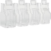 Capot cache borne 4P inter fus - APPAREILLAGE DE TETE  HAGER HZF205