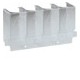 Capot cache borne 4P inter fus - APPAREILLAGE DE TETE HAGER HZF207