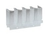 Capot cache borne 4P inter fus - APPAREILLAGE DE TETE HAGER HZF207