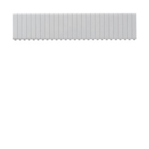 Obturateurs bande 18M RAL 9010 - ENVELOPPES  HAGER JP015
