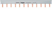 Barre pont 2P lang 10mm² 12m - CONNEXION  HAGER KB263A