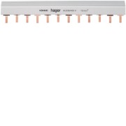 Barre pont 3P+N lang.10mm² 24m - CONNEXION  HAGER KB463C