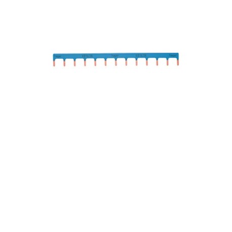 Barre pont. 1P 10mm² N 12M - CONNEXION  HAGER KB963N
