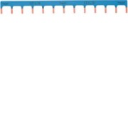 Barre pont. 1P 10mm² N 12M - CONNEXION  HAGER KB963N