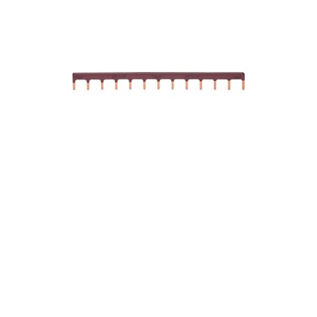 Barre pont. 1P 10mm² Ph 12M - CONNEXION  HAGER KB963P