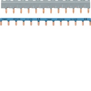 Barres pontage 3P+N 12 mod - CONNEXION  HAGER KBN863A