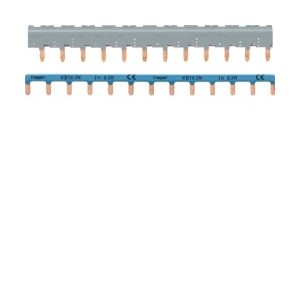 Barres pontage 3P+N 12 mod - CONNEXION  HAGER KBN863A