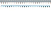 Barres pontage 3P+N 24 mod - CONNEXION  HAGER KBN863C