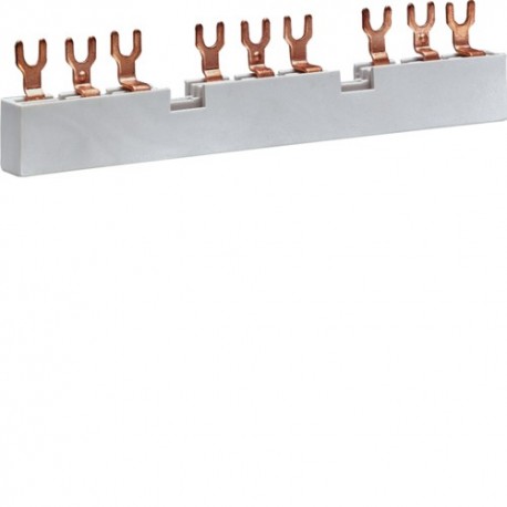 Barre pont 3 Disj.mot.3P 10mm² - CONNEXION  HAGER KD303M