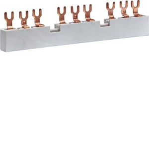 Barre pont 3 Disj.mot.3P 10mm² - CONNEXION  HAGER KD303M