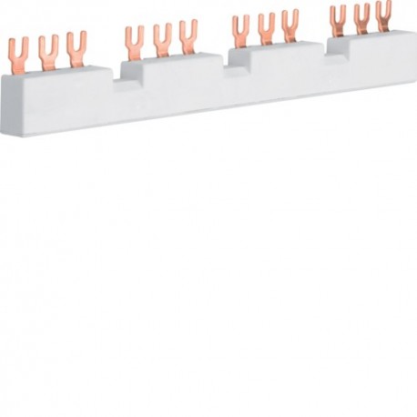 Barre pont 4 Disj.mot.3P 10mm² - CONNEXION  HAGER KD304M