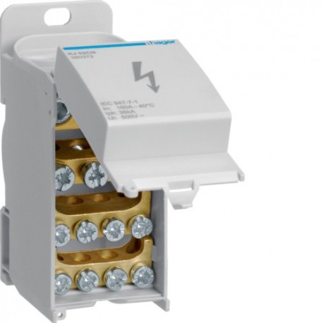 Bloc répartition uni 160A - CONNEXION  HAGER KJ02CN