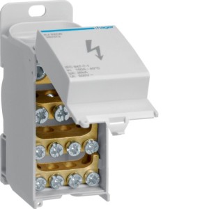 Bloc répartition uni 160A - CONNEXION  HAGER KJ02CN