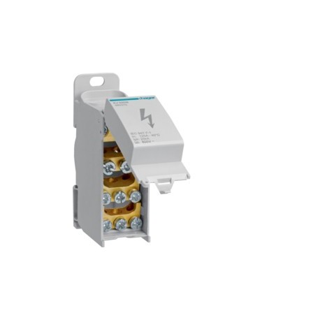 Bloc répartition uni 125A - CONNEXION  HAGER KJ02DN