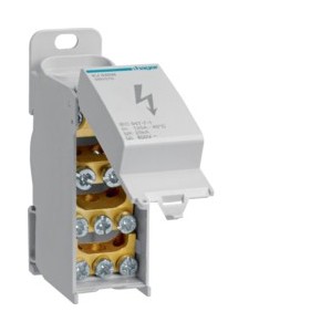 Bloc répartition uni 125A - CONNEXION  HAGER KJ02DN