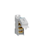 Bloc répartition uni 125A - CONNEXION  HAGER KJ02DN