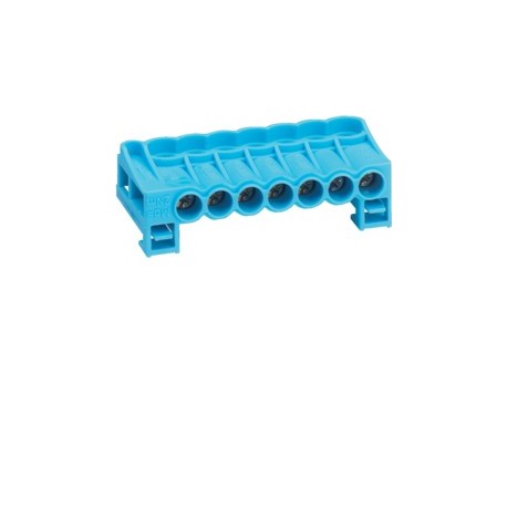 Bornier arrivée neutre cage 7X - CONNEXION  HAGER KN07N